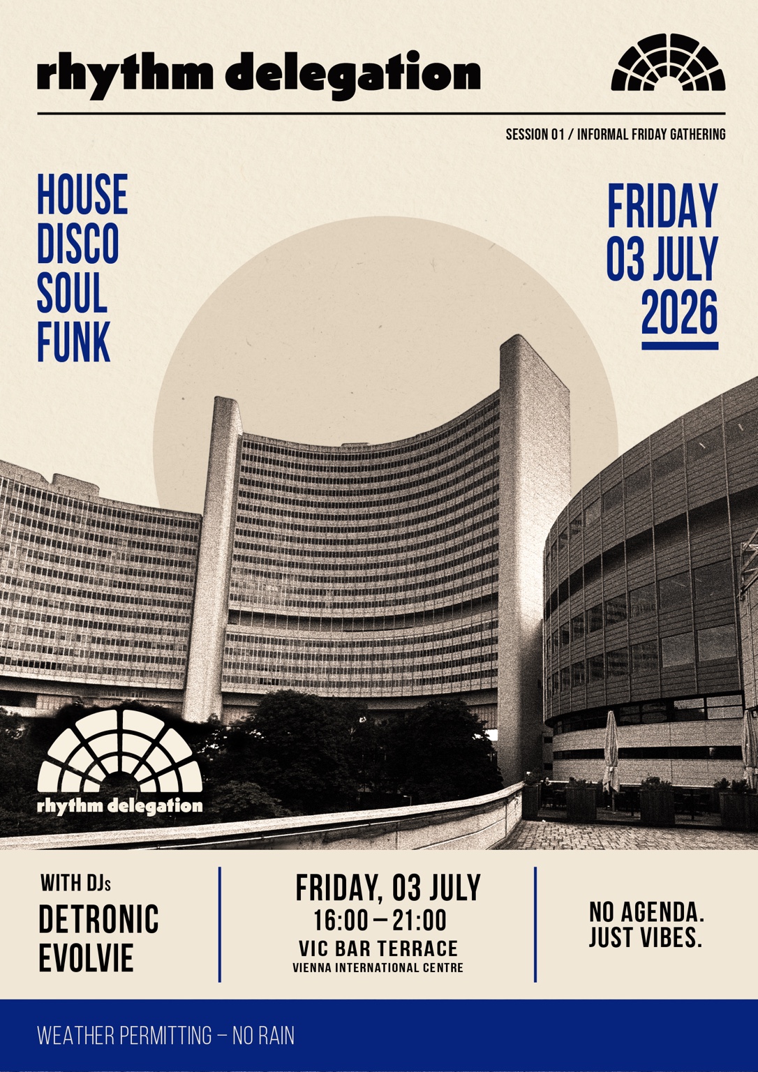 Rhythm Delegation Session 01 poster